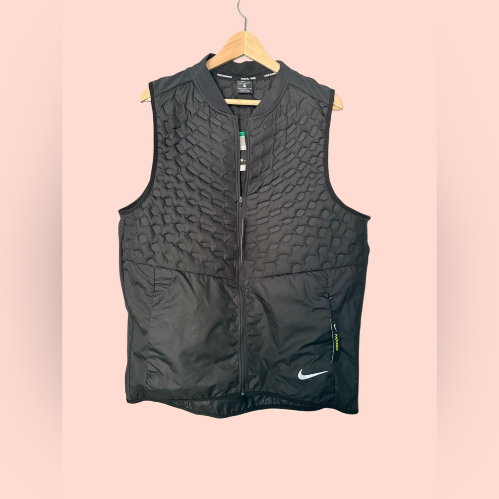 Nike Aeroloft Running Down Reflective Vest